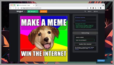 meme creator|creating memes on your computer.